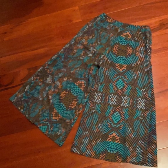 Anthropologie snake print essential culottes - Picture 6 of 6